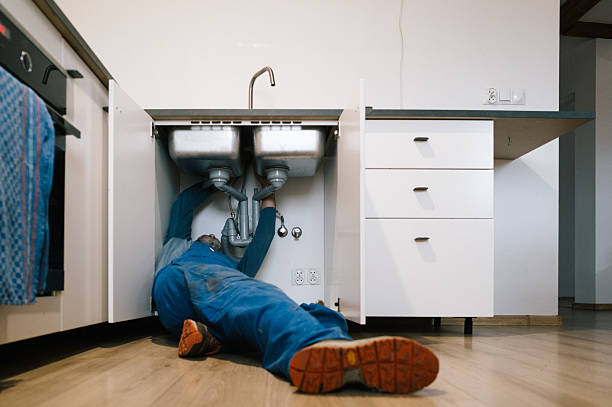 Professional Leak Detection technician working in Zumbro Falls, MN